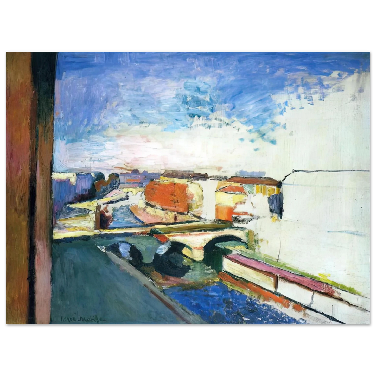 Henri Matisse - PONT SAINT MICHEL IN PARIS Fine Art Poster - Default Title