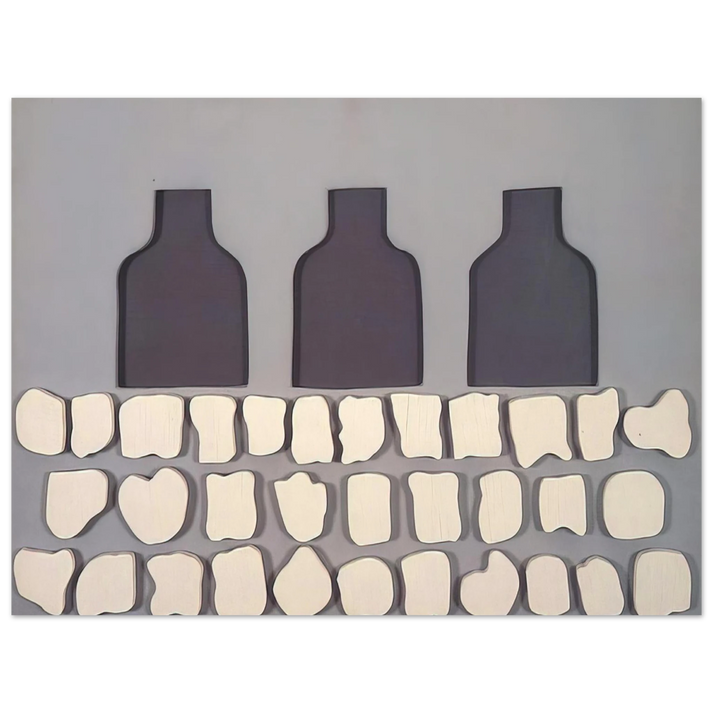 Forrest Bess - The Three Doors - 1959  75x100 cm / 30x40inches Fine Art Poster