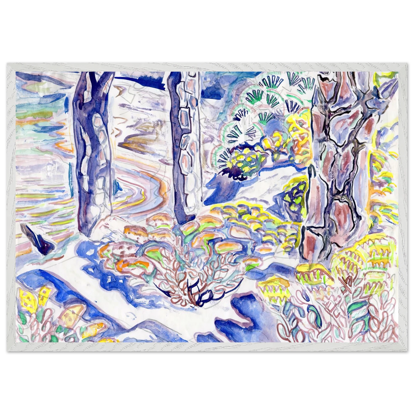 Walter Inglis Anderson - Walter Anderson Wall art - 60x80 cm / 24x32 Inches - Fine Art Poster - -