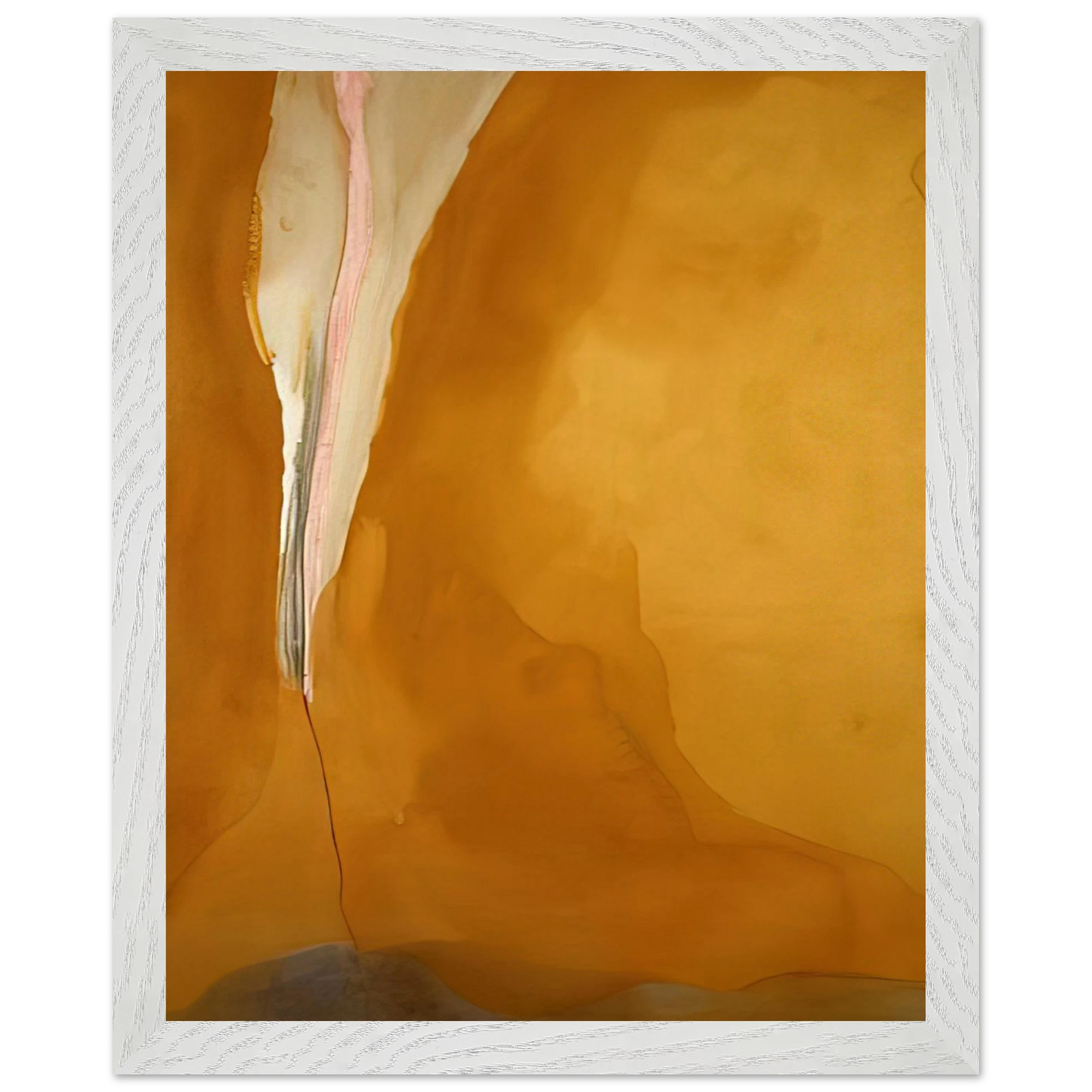 Helen Frankenthaler - Coral Wedge - 1972 Wall art - 60x80 cm / 24x32 inches - Fine Art Poster - -