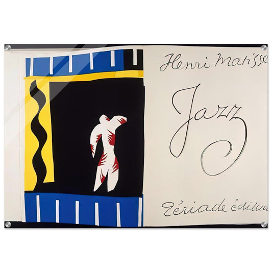 JAZZ BOOK 1947 - Henri Matisse Acrylic Print - 70x100 cm / 28x40″ inches | Henri Matisse Wall Art | Henri Matisse Prints