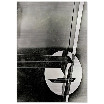 Composition - Laszlo Moholy-Nagy Brushed Aluminum Print - 70x100 cm / 28x40 inches | Laszlo Moholy-Nagy Aluminum Print | Laszlo Moholy-Nagy Prints