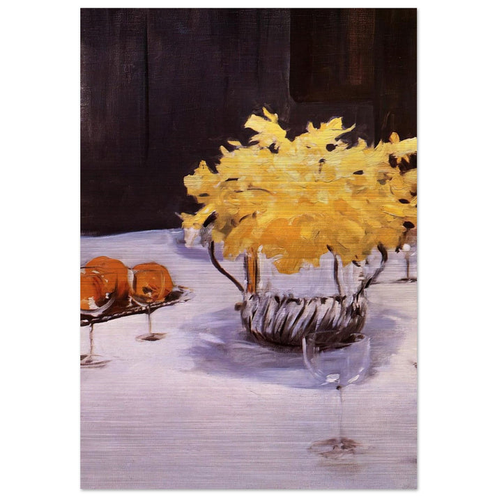 Still Life with Daffodils - John Singer Sargent Brushed Aluminum Print - 70x100 cm / 28x40 inches | John Singer Sargent Aluminum Print | John Singer Sargent Prints