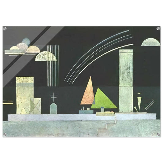 AT REST - Wassily Kandinsky Acrylic Print - 70x100 cm / 28x40″ inches