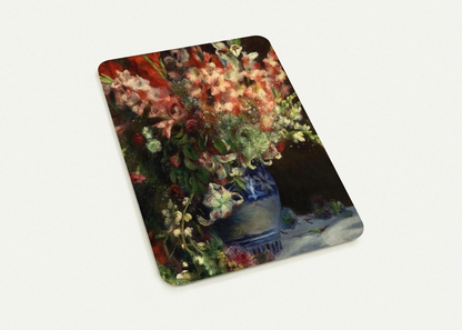 Gladiolas in a Vase By Pierre-Auguste Renoir Pack of 10 Post Cards | Pierre-Auguste Renoir Post Cards | A6 (10.5 x 14.8 cm) - 4.1 x 5.8 inches