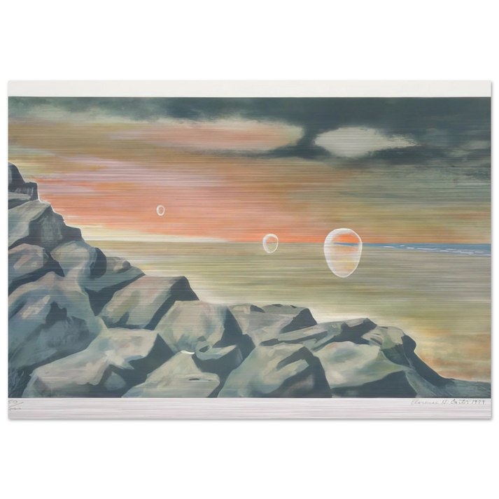 Eschantos 21 - Magic Realism - Clarence Holbrook Carter Brushed Aluminum Print - 70x100 cm / 28x40 inches | Clarence Holbrook Carter Aluminum Print | Clarence Holbrook Carter Prints