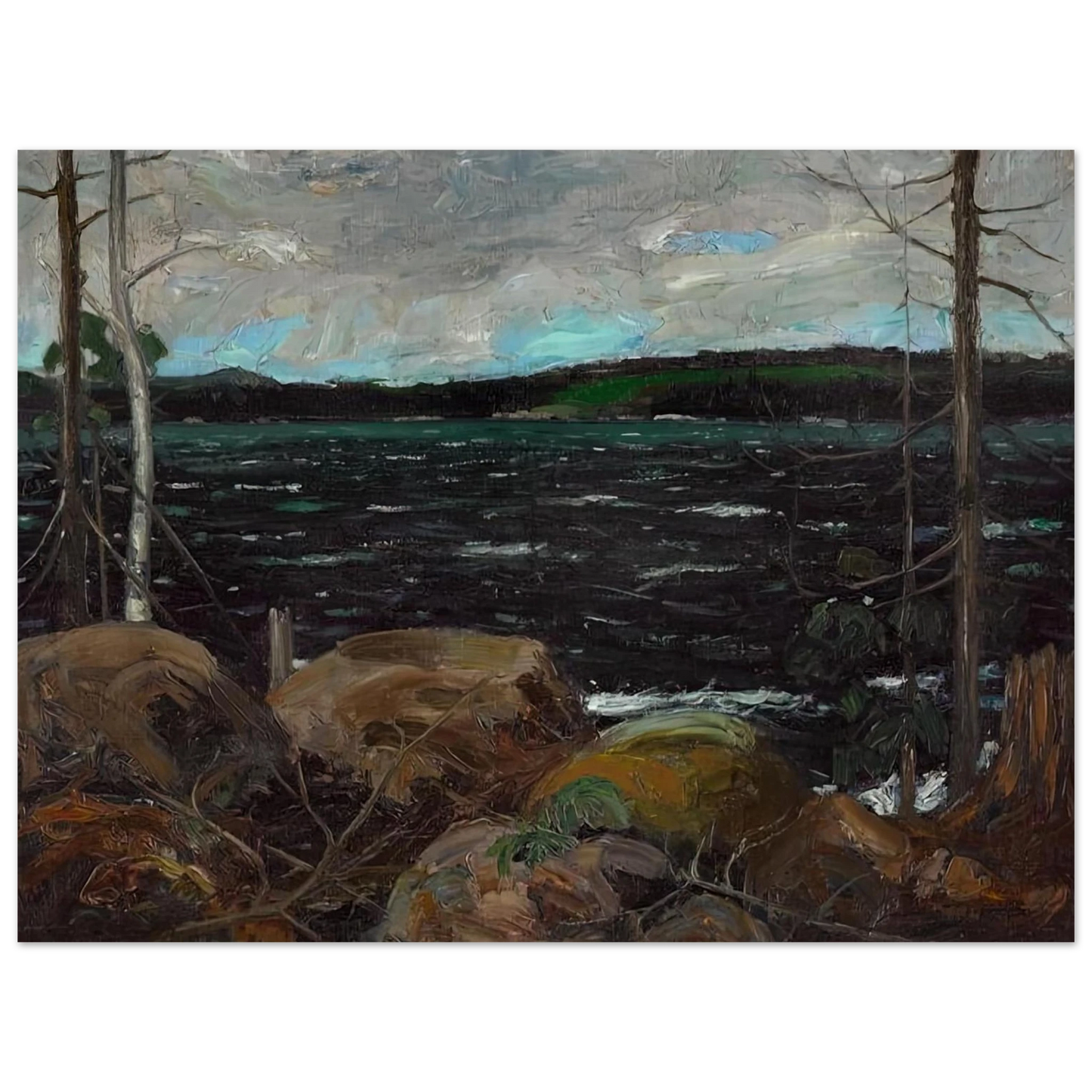 Tom Thomson - NORTHERN LAKE 1913 Fine Art Poster - Default Title