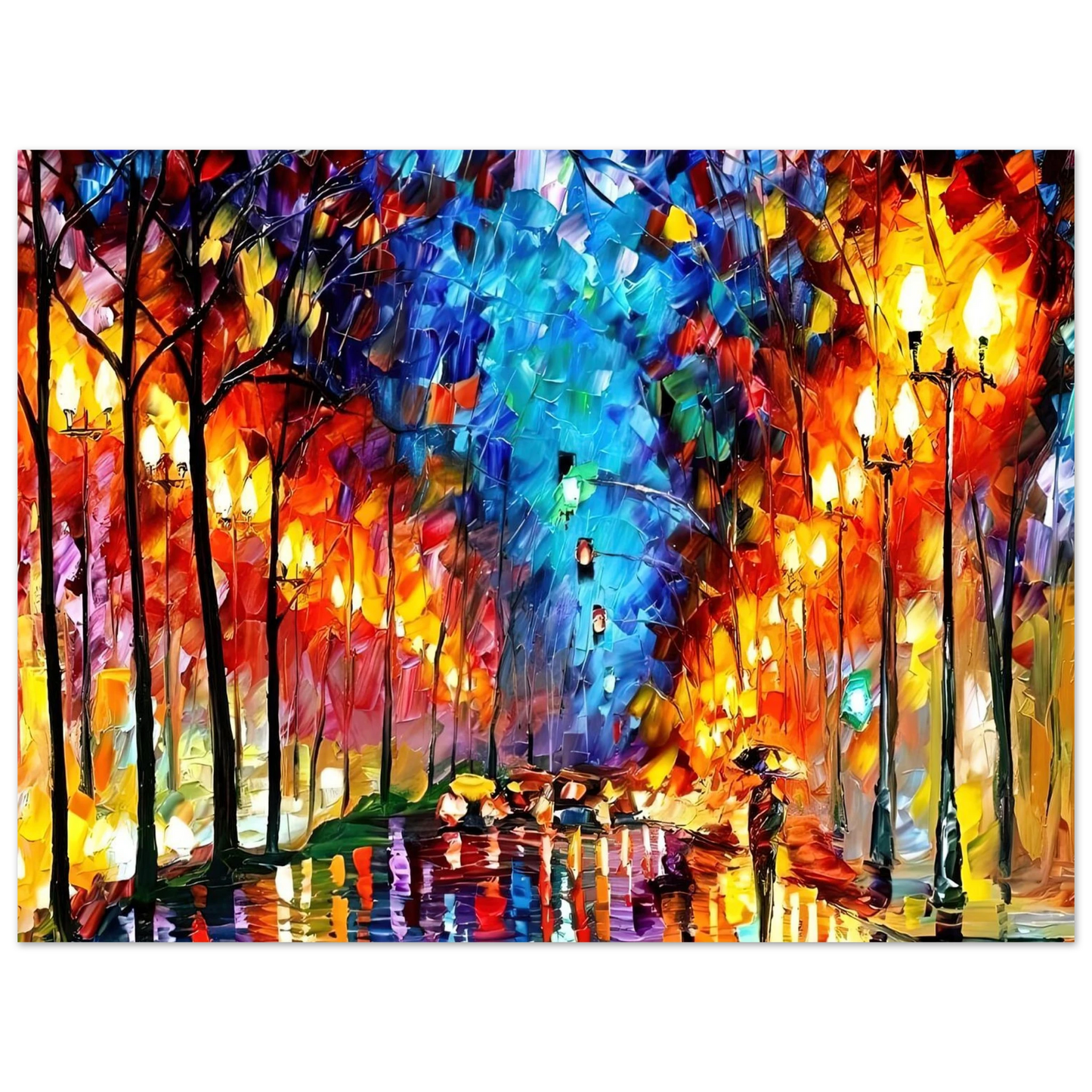 Leonid Afremov - Leonid Afremov Fine Art Poster - 13x18 cm / 5x7 inches