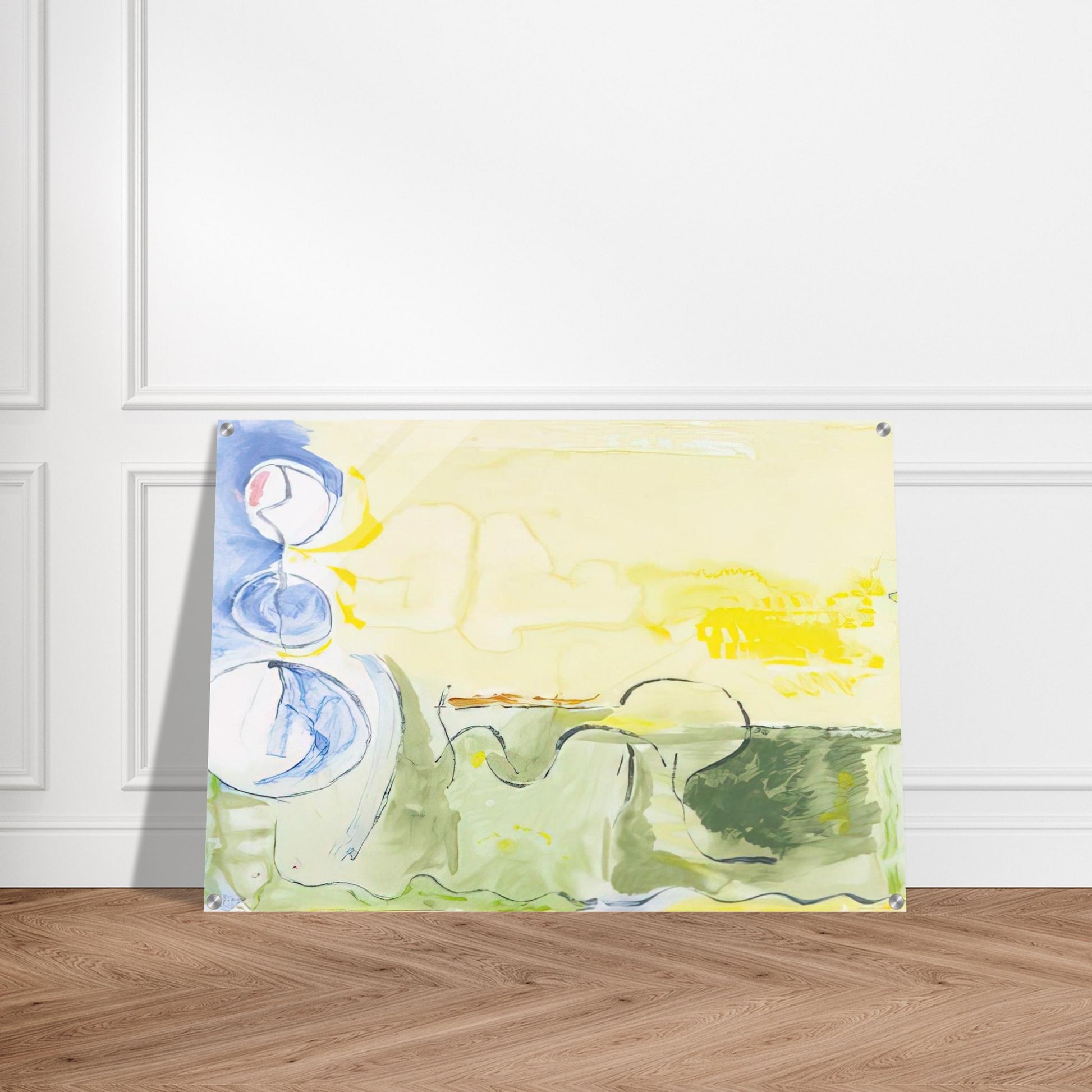 Flotilla - 2006 - Helen Frankenthaler Acrylic Print - 70x100 cm / 28x40″ inches | Helen Frankenthaler Wall Art | Helen Frankenthaler Prints