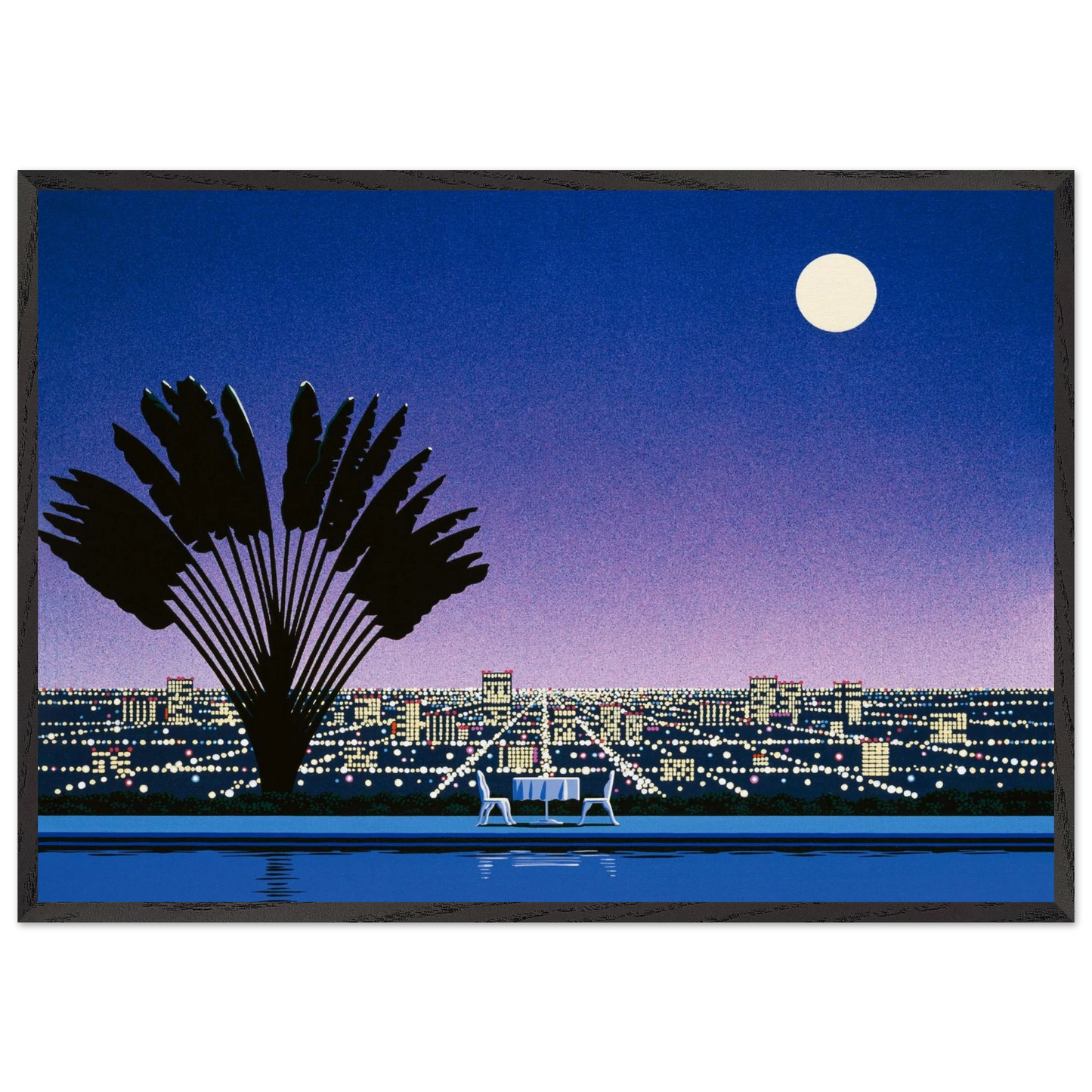 Onra - Nobody Has To Know - Hiroshi Nagai Framed Art Print – Black Wooden Frame - Default Title - -Framed Art Print