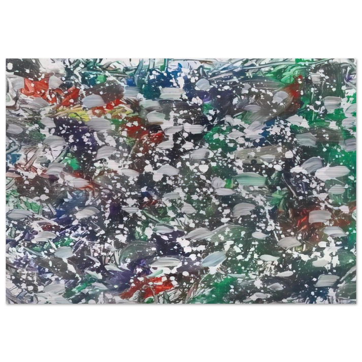 Neigeoliale - Marcel Barbeau Brushed Aluminum Print - 70x100 cm / 28x40 inches | Marcel Barbeau Aluminum Print | Marcel Barbeau Prints