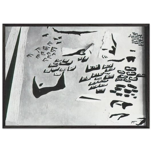 FISHERMEN IN THE SUN - Salvador Dali Framed Art Print – Black Wooden Frame - Default Title - -Framed Art Print