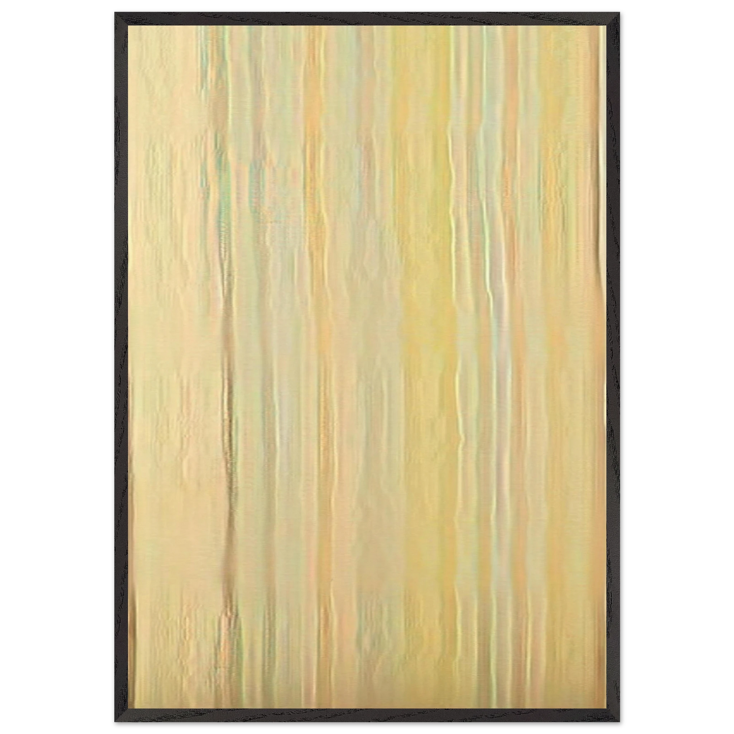 Untitled 150 - 1971 - Gene Davis Framed Art Print – Black Wooden Frame - Default Title - -Framed Art Print