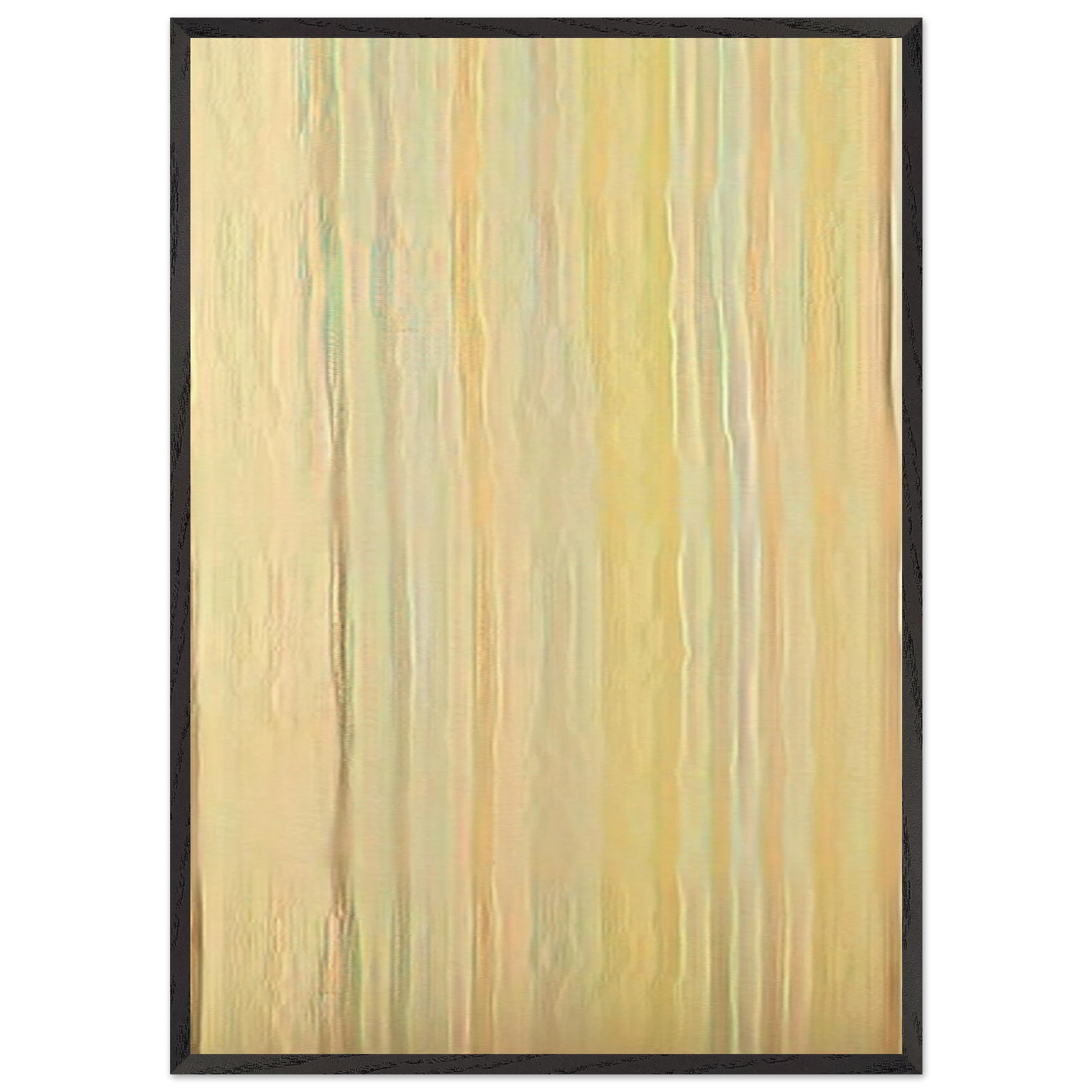 Untitled 150 - 1971 - Gene Davis Framed Art Print – Black Wooden Frame - Default Title - -Framed Art Print