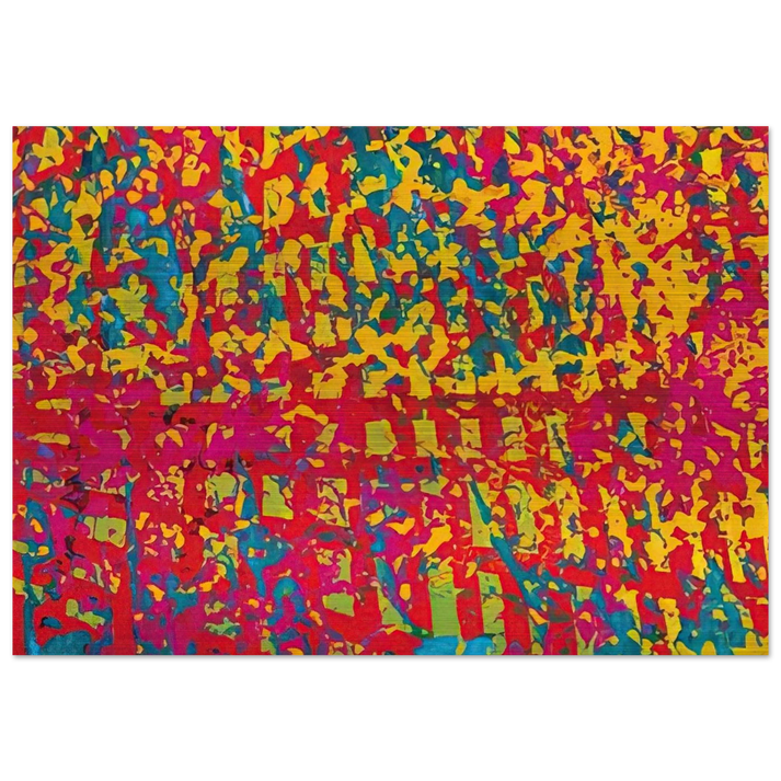 LUDORFF - Gerhard Richter Brushed Aluminum Print - 70x100 cm / 28x40 inches | Gerhard Richter Aluminum Print | Gerhard Richter Prints