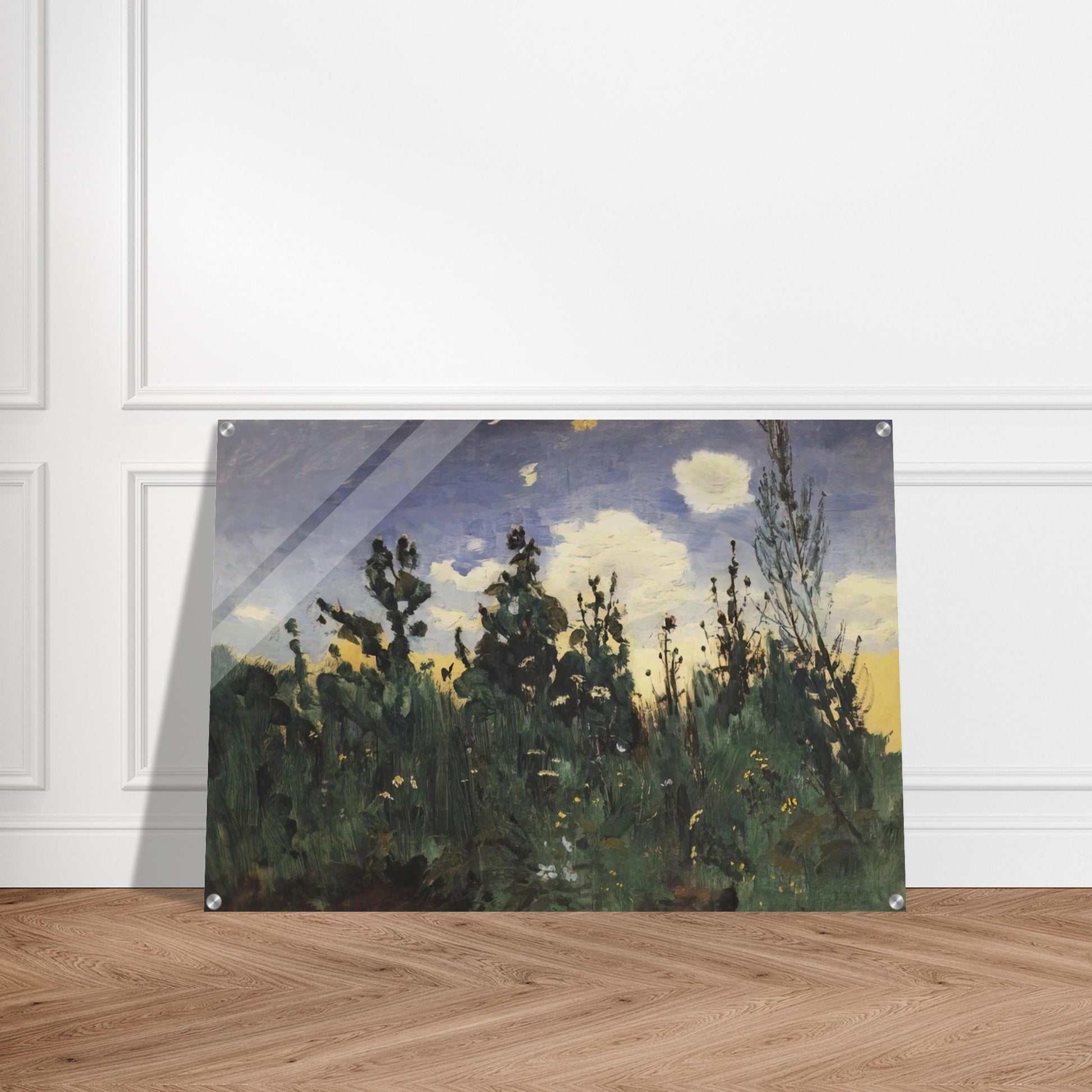 Wild grass - Arkhyp Kuindzhi Acrylic Print - 70x100 cm / 28x40″ inches | Arkhyp Kuindzhi Wall Art | Arkhyp Kuindzhi Prints