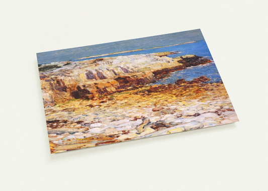 Northeast Headlands, New England Coast By Childe Hassam Pack of 10 Post Cards | Childe Hassam Post Cards | A6 (10.5 x 14.8 cm) - 4.1 x 5.8 inches
