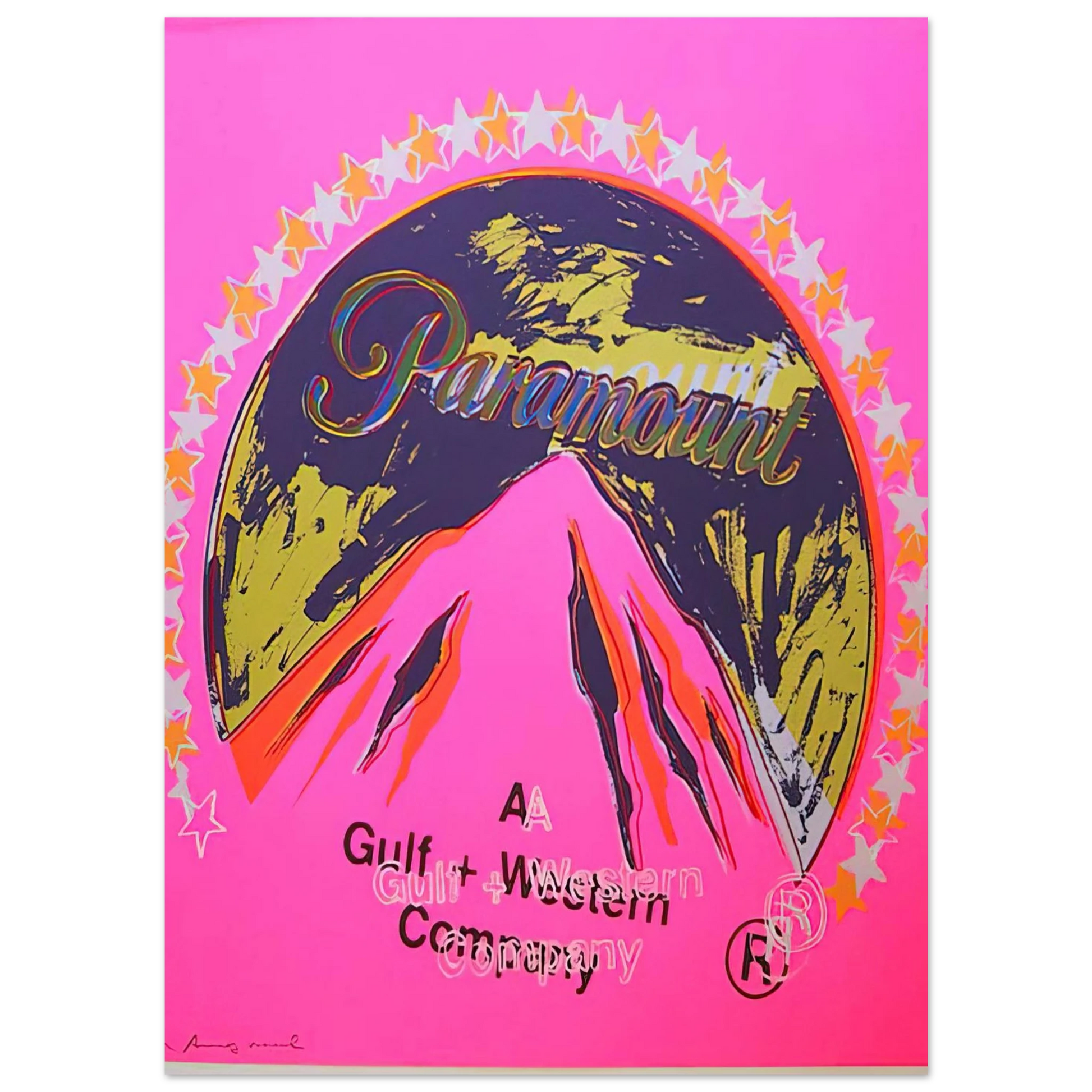 Andy Warhol - Paramount Fine Art Poster - 75x100 cm / 30x40 inches