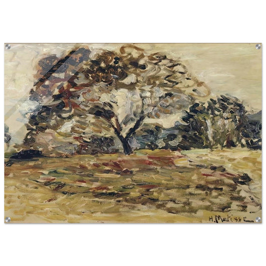 LANDSCAPE OF CORSICA 1 - Henri Matisse Acrylic Print - 70x100 cm / 28x40″ inches | Henri Matisse Wall Art | Henri Matisse Prints