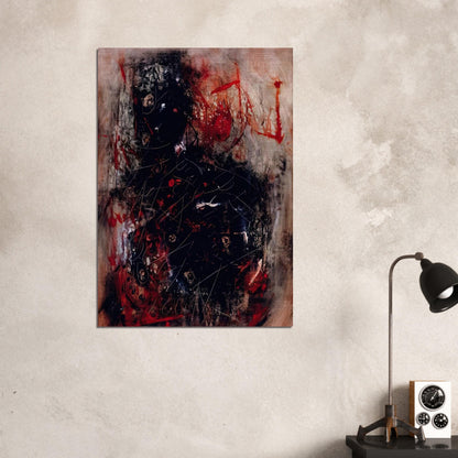 Oui, oui, oui - 1947 - Wols Brushed Aluminum Print - 70x100 cm / 28x40 inches | Wols Aluminum Print | Wols Prints