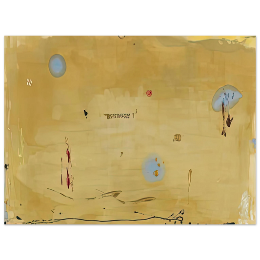 Helen Frankenthaler - Brother Angel, 1983- Wall Art - 21x29.7 cm / 8x12" - Fine Art Poster - -