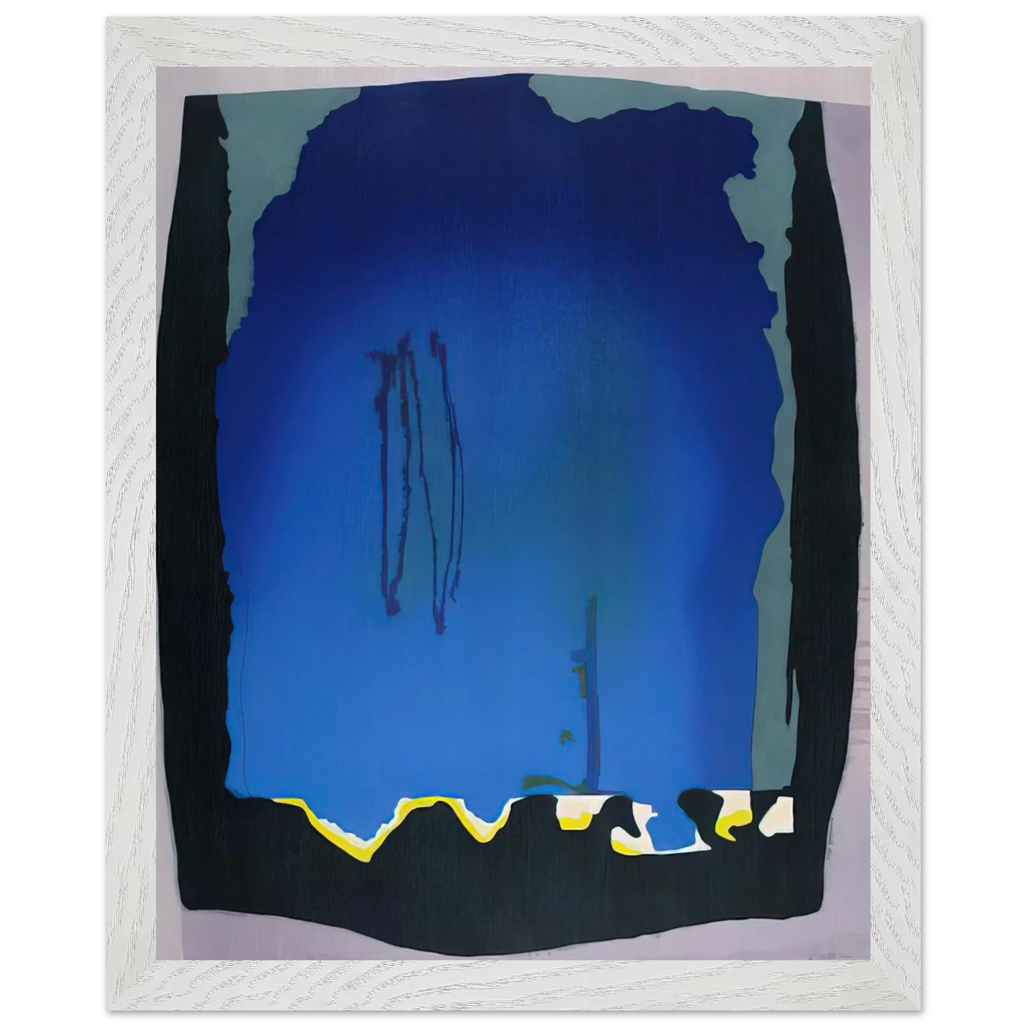 Helen Frankenthaler - Freefall - 1992 Wall art - 50x70 cm / 20x28 inches - Fine Art Poster - -