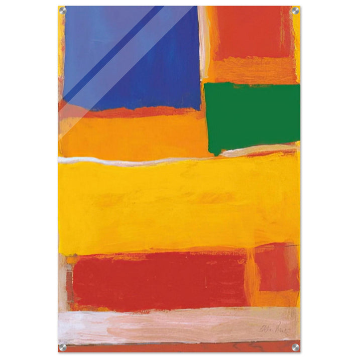 UNTITLED 1986 - Esteban Vicente Acrylic Print - 70x100 cm / 28x40″ inches