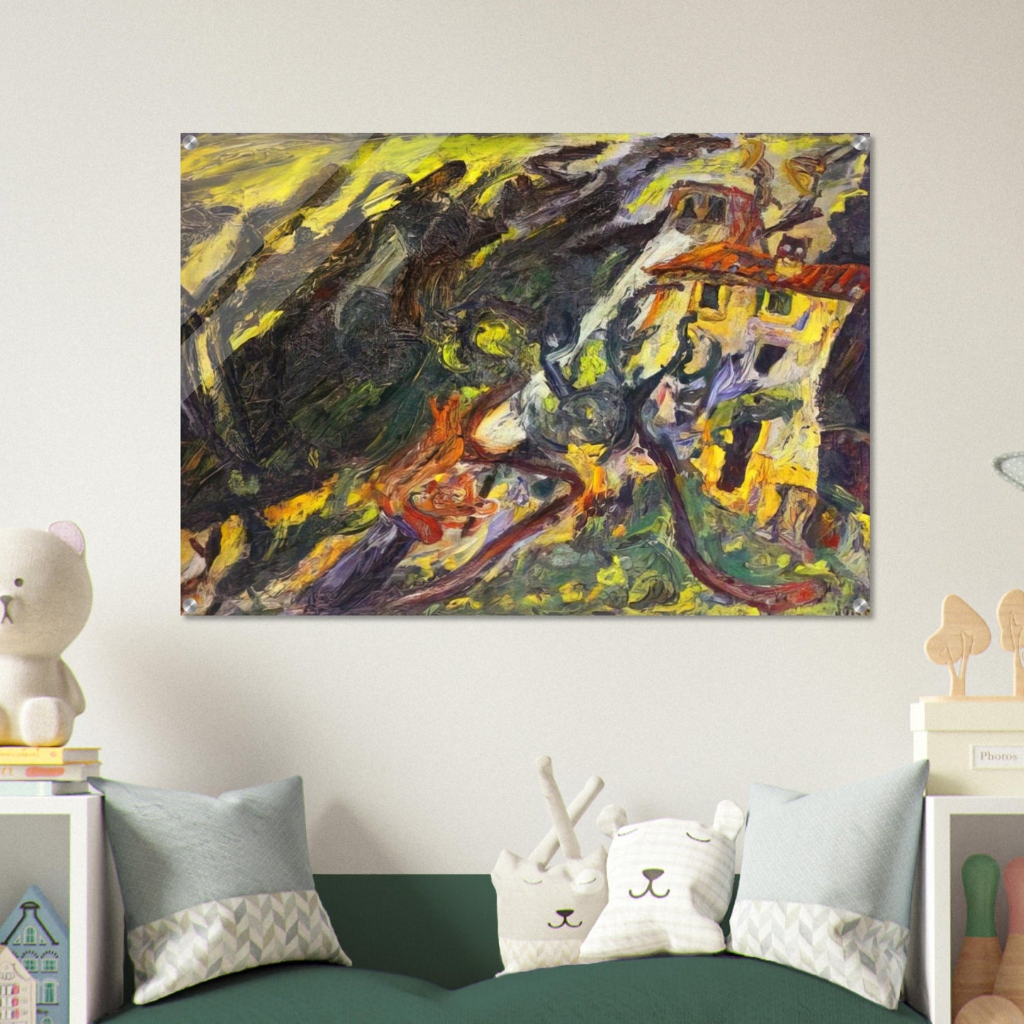 GORGE DE LOUP SUR VENCE - Chaim Soutine Acrylic Print - 70x100 cm / 28x40″ inches | Chaim Soutine Wall Art | Chaim Soutine Prints