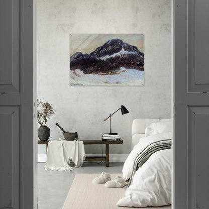 Mount Kolsaas 2 - claude monet Acrylic Print - 70x100 cm / 28x40″ inches