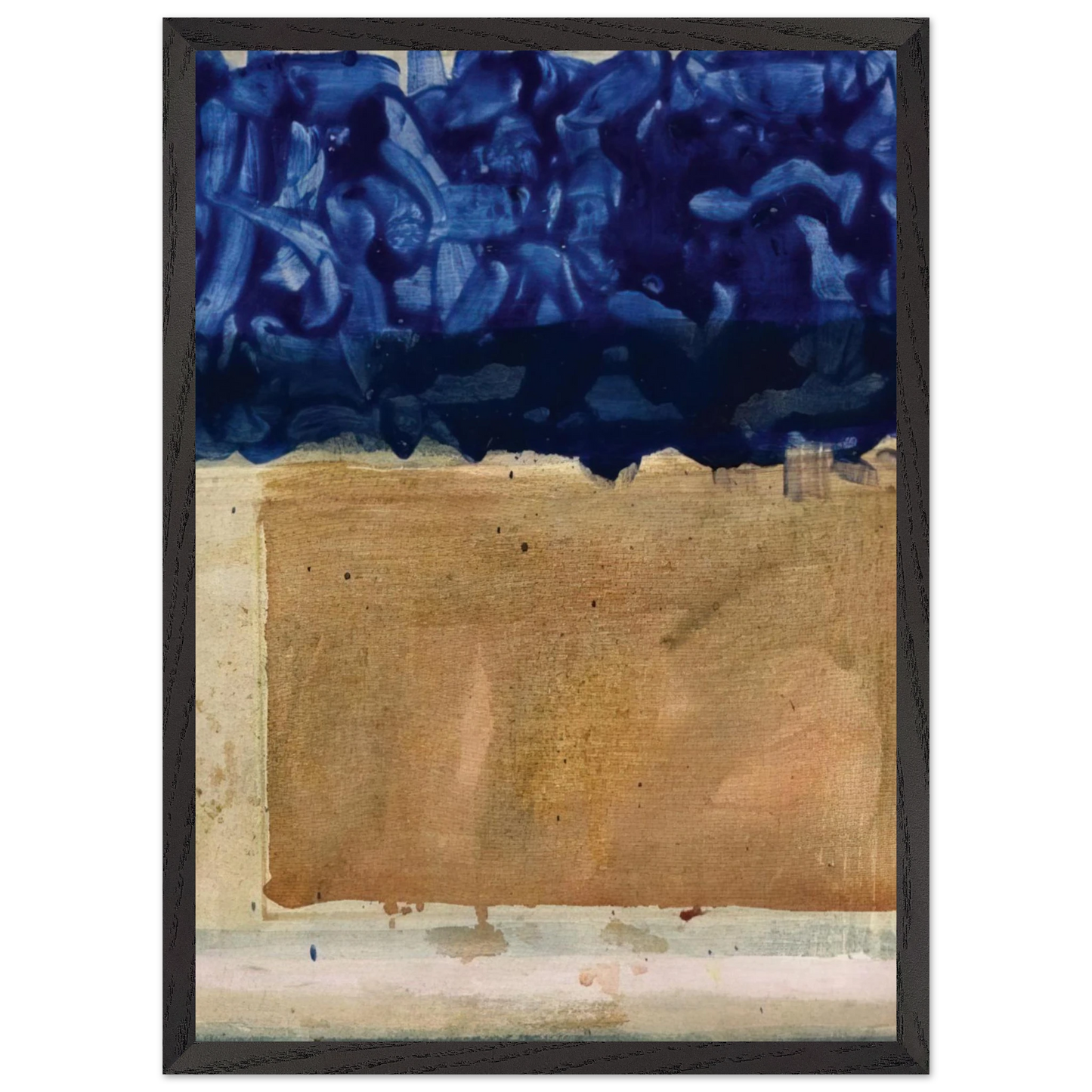 Helen Frankenthaler - Shoreline - 1952 Wall art - 20x25 cm / 8x10 inches - Fine Art Poster - -