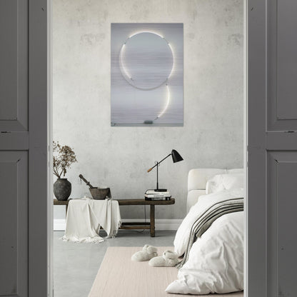 Stall No. 5 - 2005 - Francois Morellet Brushed Aluminum Print - 70x100 cm / 28x40 inches | Francois Morellet Aluminum Print | Francois Morellet Prints