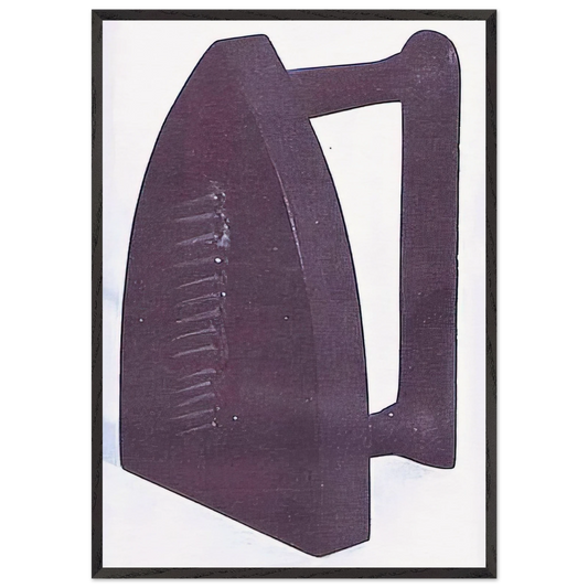 CADEAU GIFT REPLICA OF THE LOST 1921 ORIGINAL - Man Ray Framed Art Print – Black Wooden Frame - Default Title - -Framed Art Print