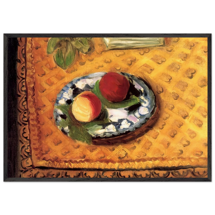 TWO PEACHES 1920 - Henri Matisse 70x100 cm / 28x40 inches Framed Art Print – Black Wooden Frame