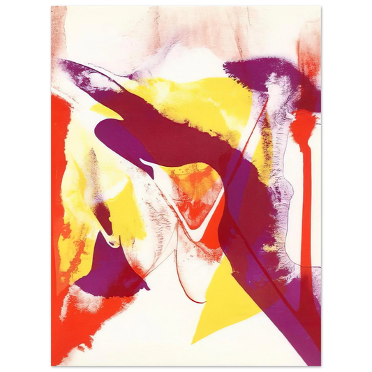 Paul Jenkins - Redfern composition Fine Art Poster - Default Title