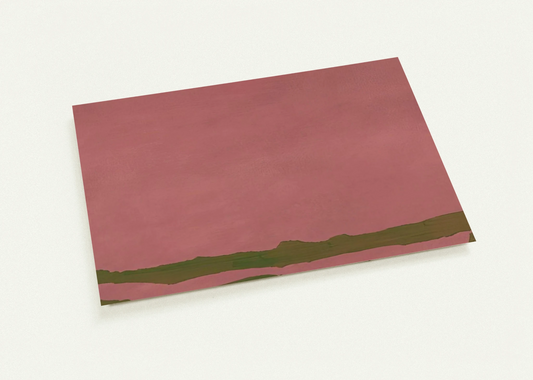 Green Likes Mauve - 1970 By Helen Frankenthaler Pack of 10 Post Cards | Helen Frankenthaler Post Cards | A6 (10.5 x 14.8 cm) - 4.1 x 5.8 inches