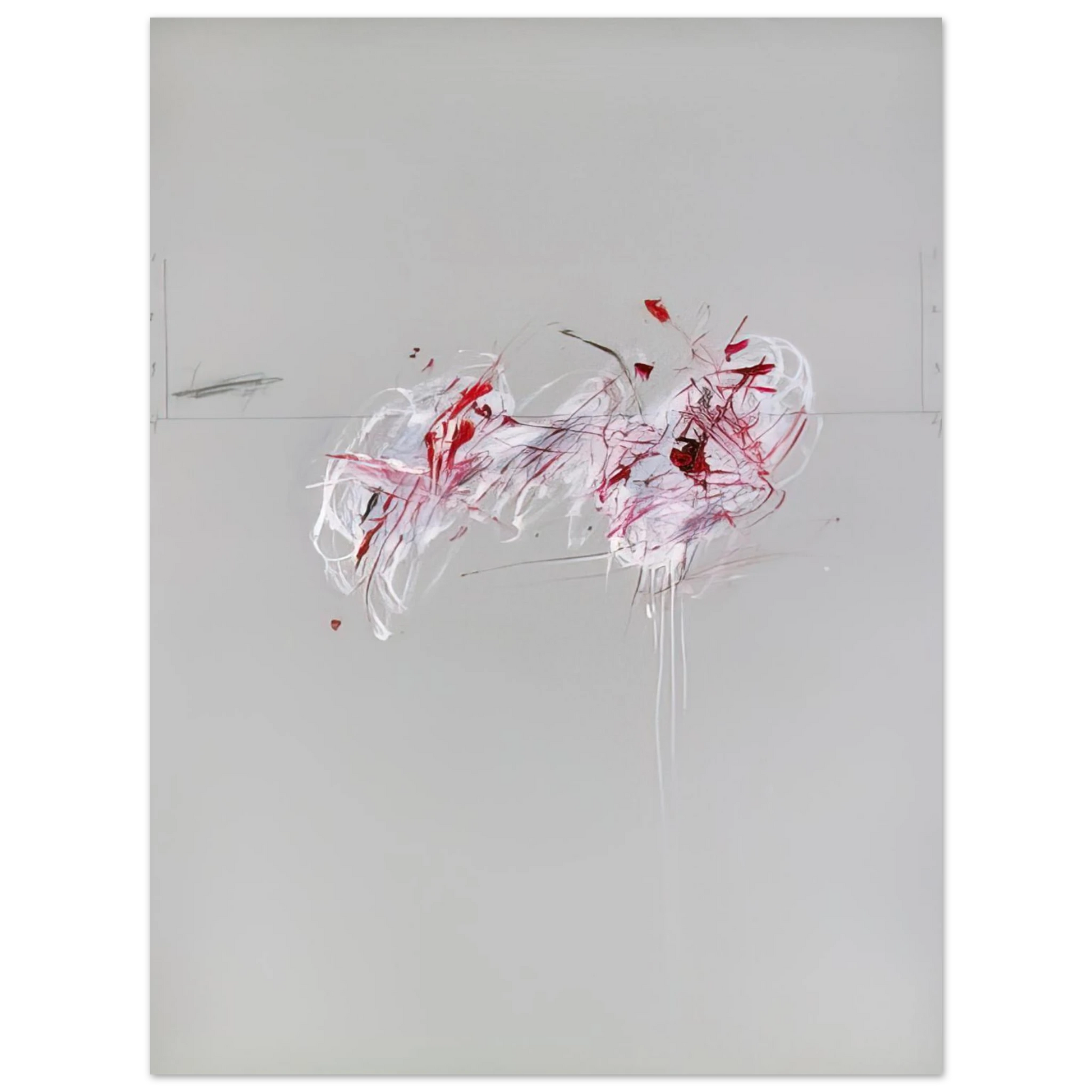 Cy Twombly - Nine Discourses on Commodus, Part II Fine Art Poster - Default Title