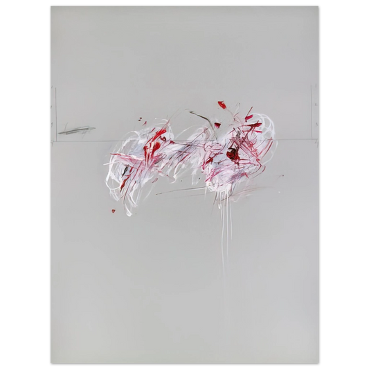 Cy Twombly - Nine Discourses on Commodus, Part II Fine Art Poster - Default Title