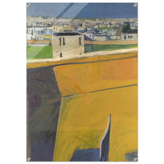 Yellow Porch - Richard Diebenkorn Acrylic Print - 70x100 cm / 28x40″ inches