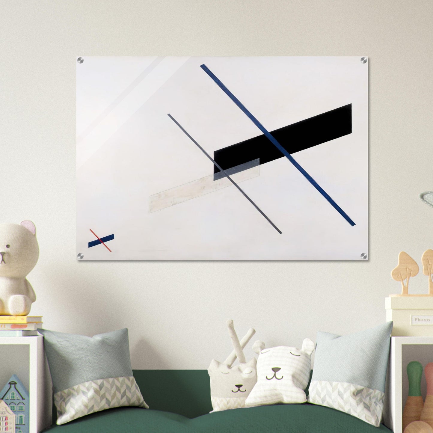 Composition A XI - Laszlo Moholy-Nagy Acrylic Print - 70x100 cm / 28x40″ inches