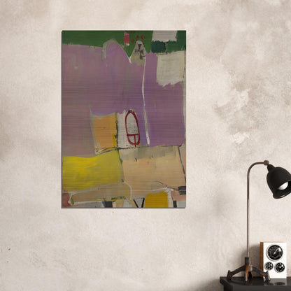 Albuquerque #4 - Richard Diebenkorn Brushed Aluminum Print - 70x100 cm / 28x40 inches | Richard Diebenkorn Aluminum Print | Richard Diebenkorn Prints