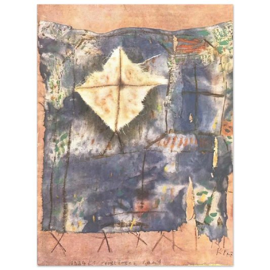 Paul Klee - RAVAGED LAND 1921 Fine Art Poster - Default Title