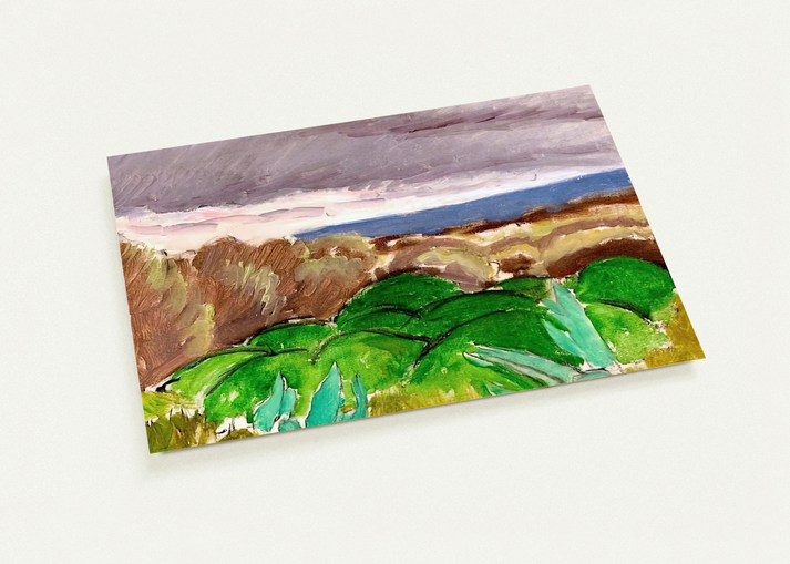 CAGNES LANDSCAPE IN STORMY WEATHER 1917 By Henri Matisse Pack of 10 Post Cards | Henri Matisse Post Cards | A6 (10.5 x 14.8 cm) - 4.1 x 5.8 inches