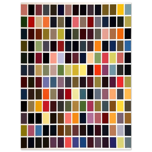 Gerhard Richter - 180 COLORS Fine Art Poster - Default Title