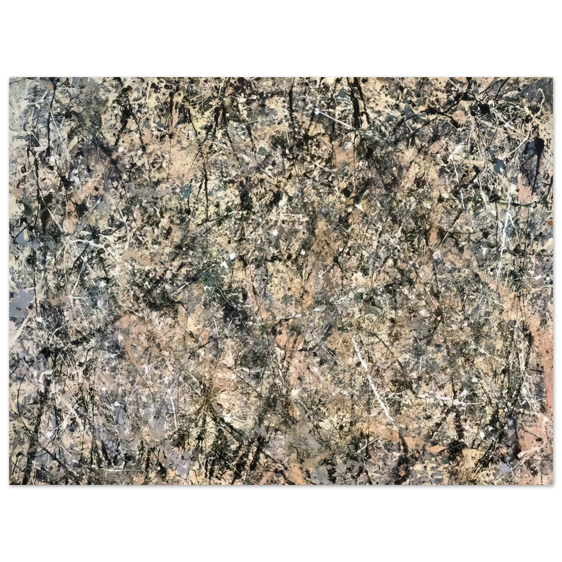 Jackson Pollock - NUMBER 1 LAVENDER MIST 1950 1 Fine Art Poster - Default Title