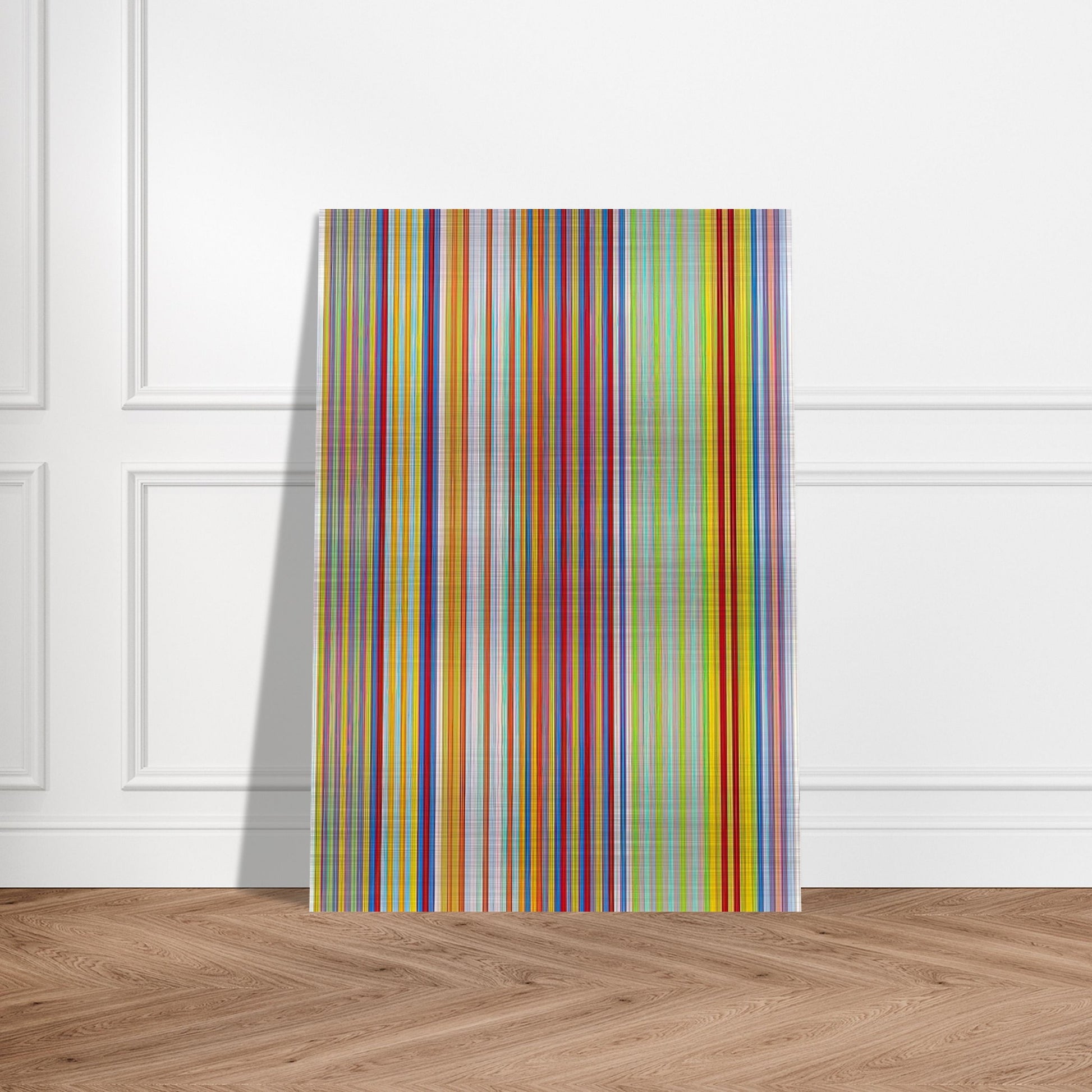 Graf Zeppelin - 1969 - Gene Davis Brushed Aluminum Print - 70x100 cm / 28x40 inches | Gene Davis Aluminum Print | Gene Davis Prints