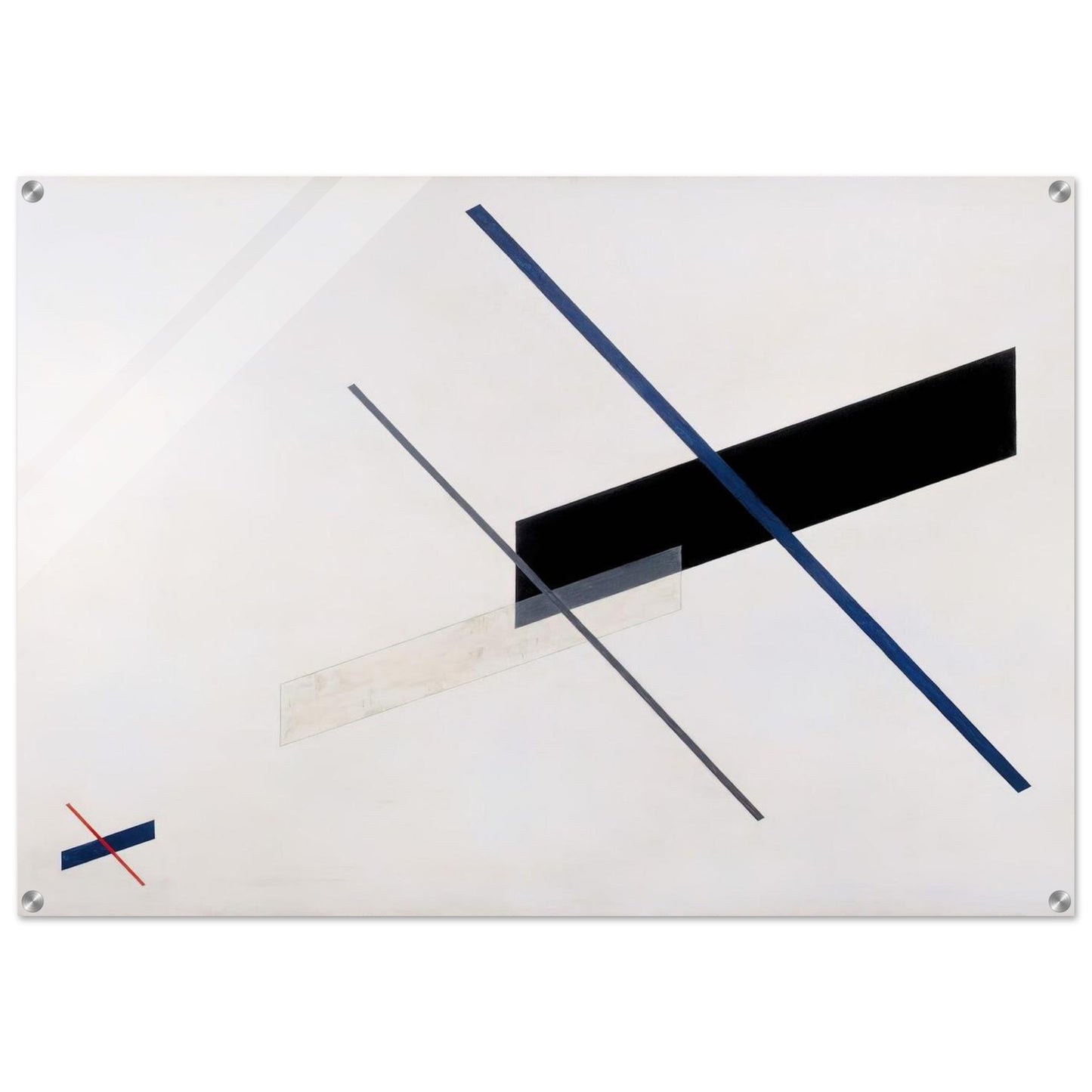 Composition A XI - Laszlo Moholy-Nagy Acrylic Print - 70x100 cm / 28x40″ inches