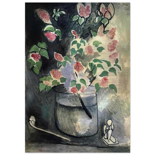 BRANCH OF LILLACS 1914 - Henri Matisse Brushed Aluminum Print - 70x100 cm / 28x40 inches | Henri Matisse Aluminum Print | Henri Matisse Prints