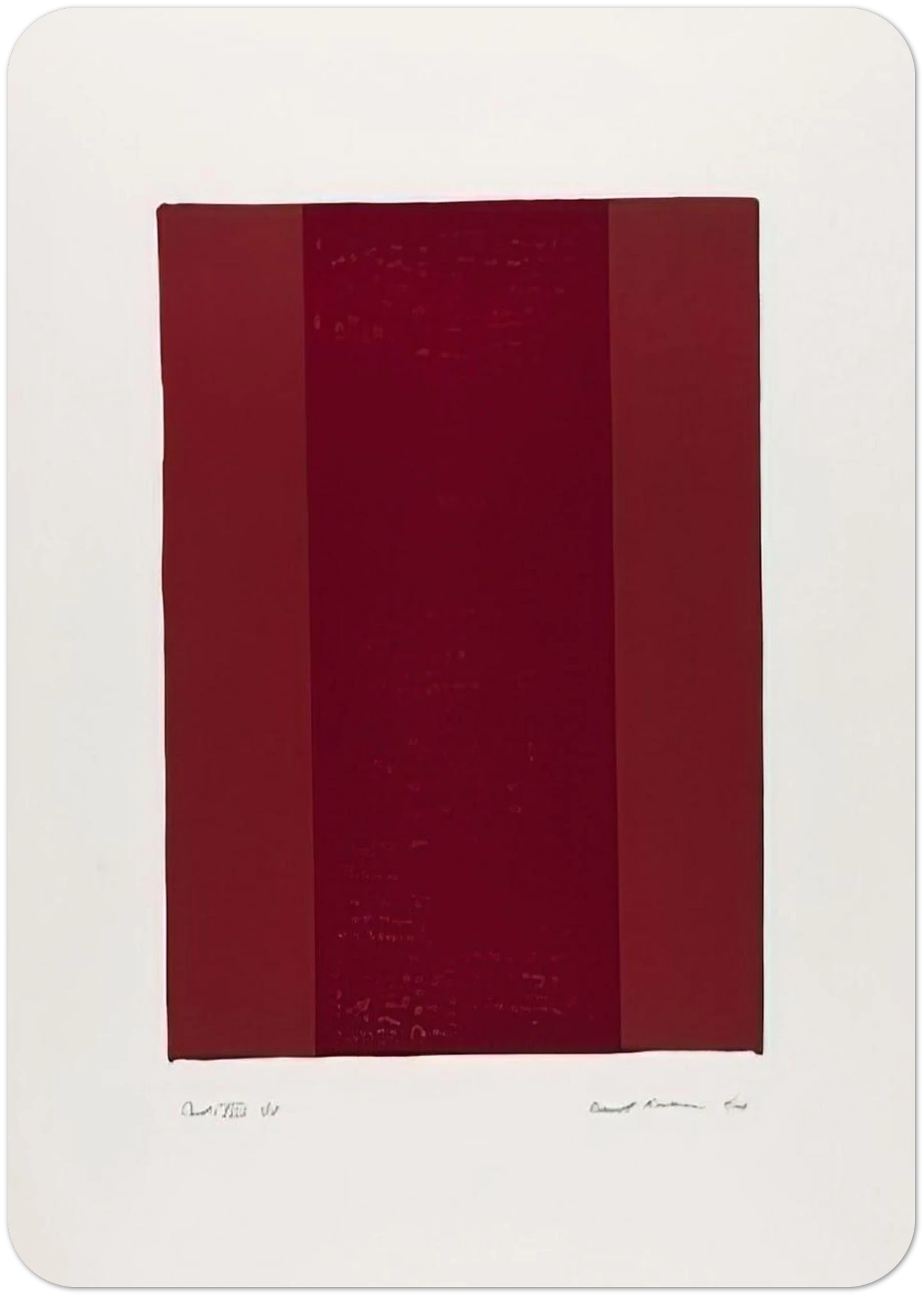 Canto XVIII By Barnett Newman Pack of 10 Post Cards | Barnett Newman Post Cards | A6 (10.5 x 14.8 cm) - 4.1 x 5.8 inches