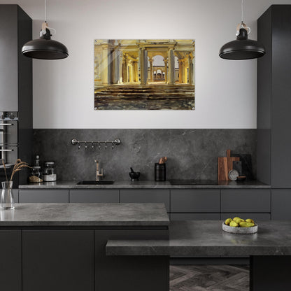 Villa Papa Giulla - John Singer Sargent Acrylic Print - 70x100 cm / 28x40″ inches