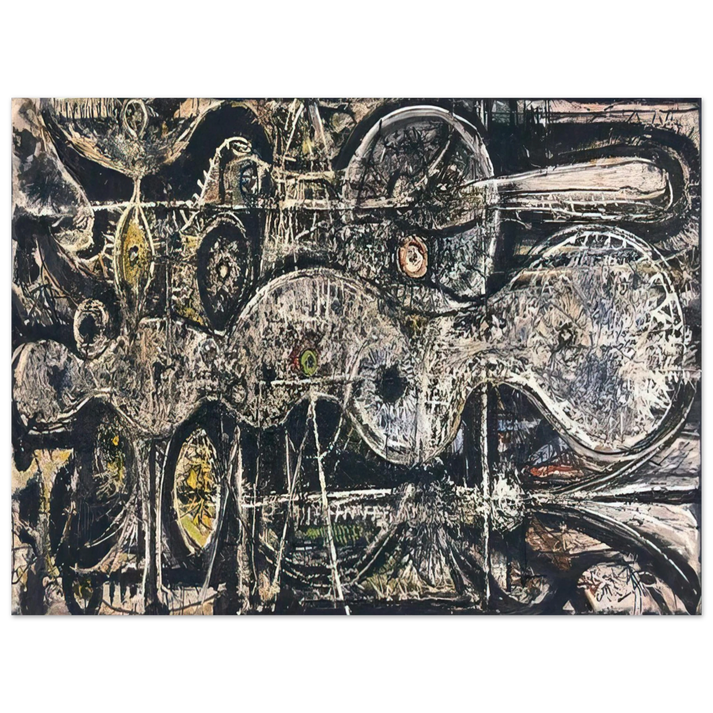 Richard Pousette-Dart - Undulation  75x100 cm / 30x40inches Fine Art Poster